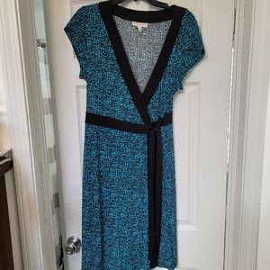 Dana Buchman faux wrap dress